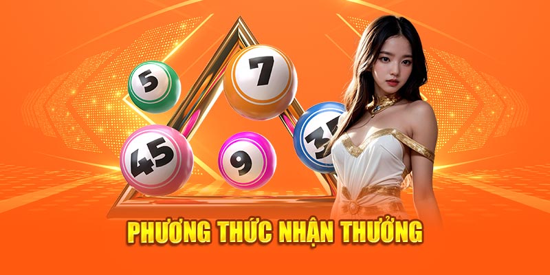 Phương thức nhận thưởng khi tham gia xổ số 789bet